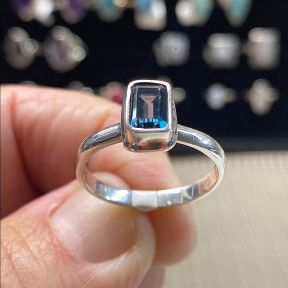London Blue Topaz size 9 - Picture 5 of 5